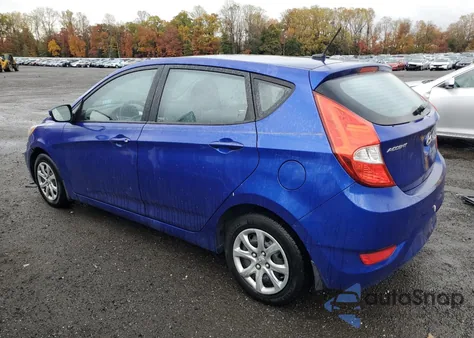 2013 Hyundai Accent Gls from USA, damaged, VIN KMHCT5AE0DU087596